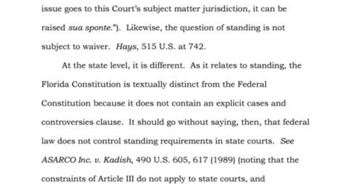 Is Standing a Jurisdictional Issue?