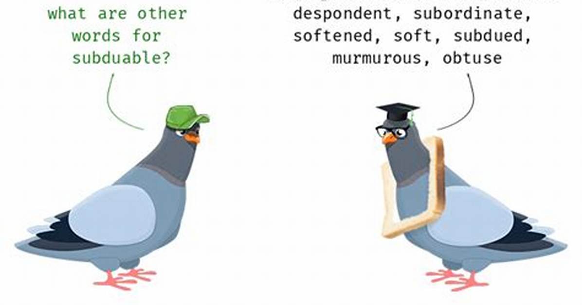 Is Subduable a Word?