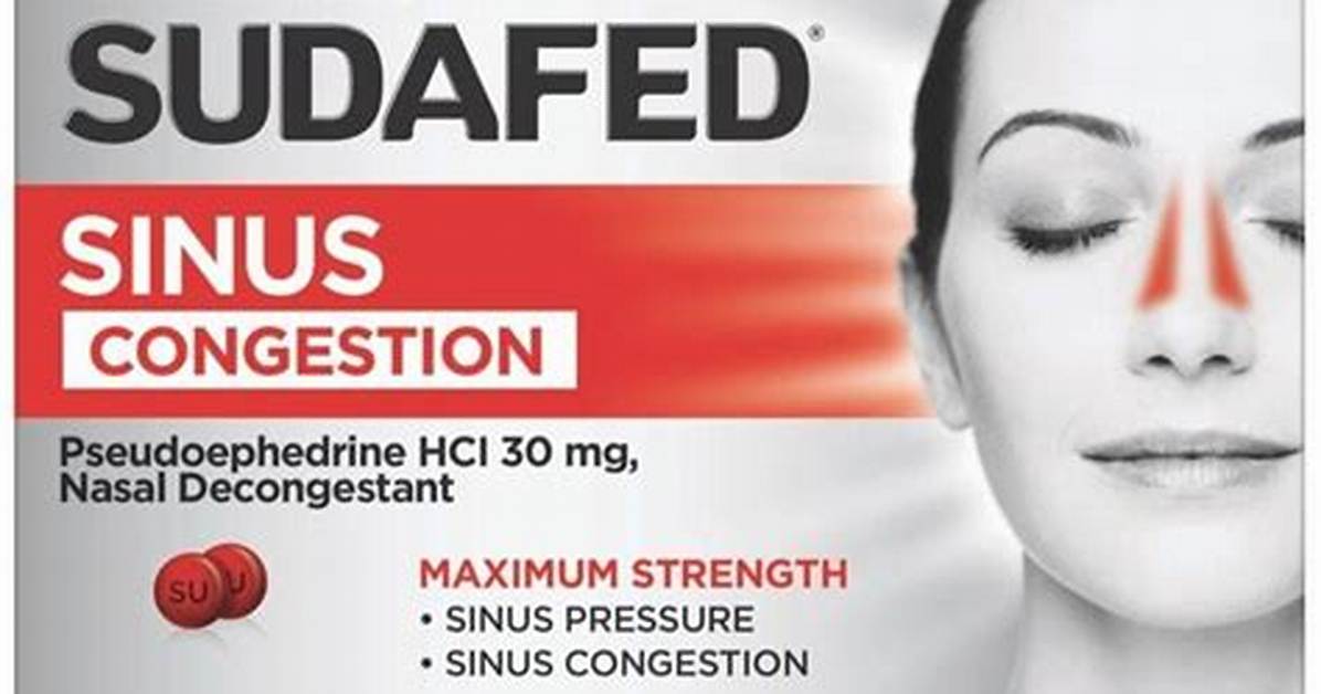 Is Sudafed an Antihistamine?