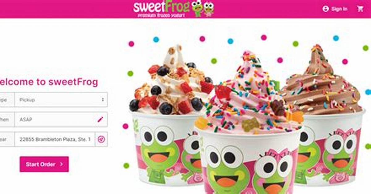 Is Sweet Frog Self Serve