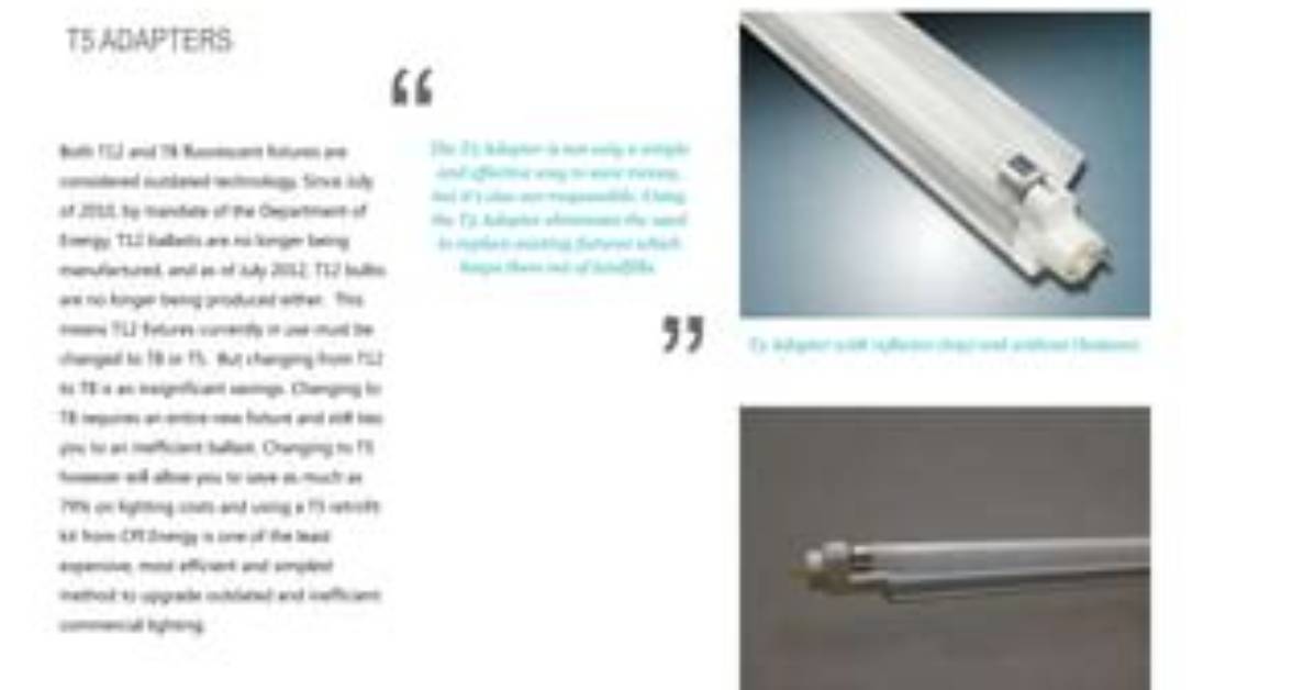 Is T5 Energy Efficient