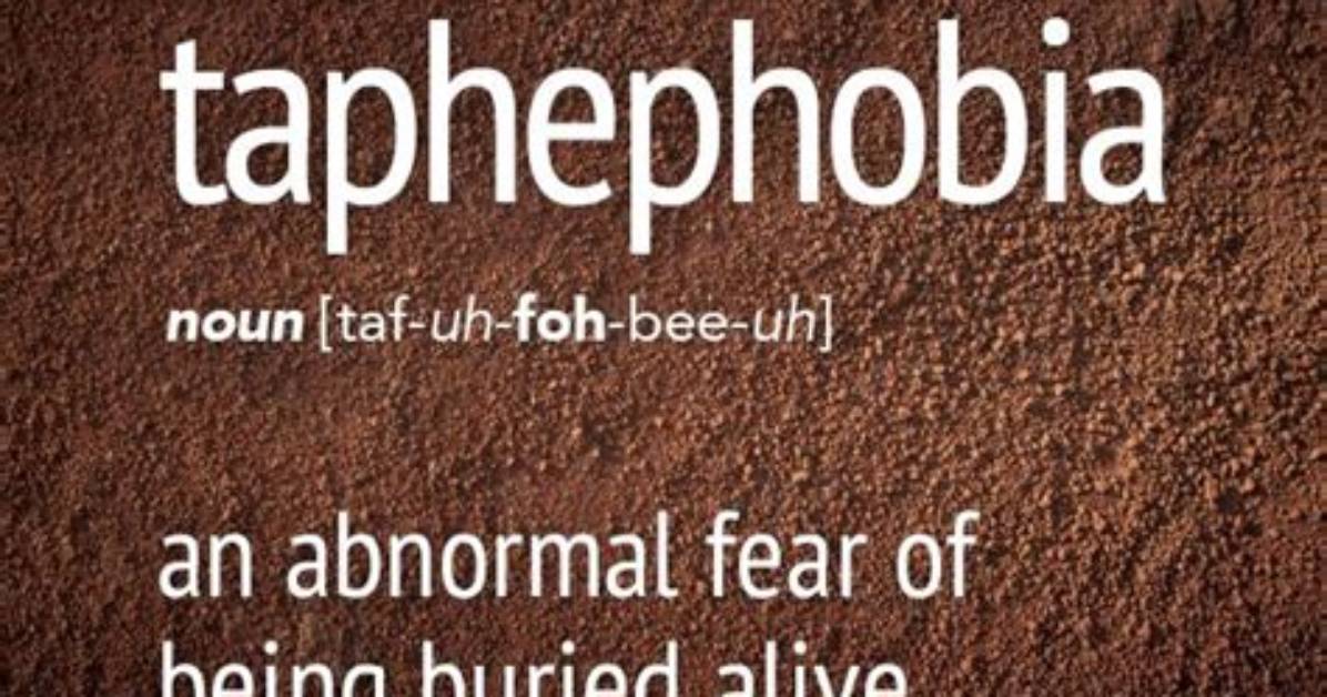 Is Taphephobia a Word?