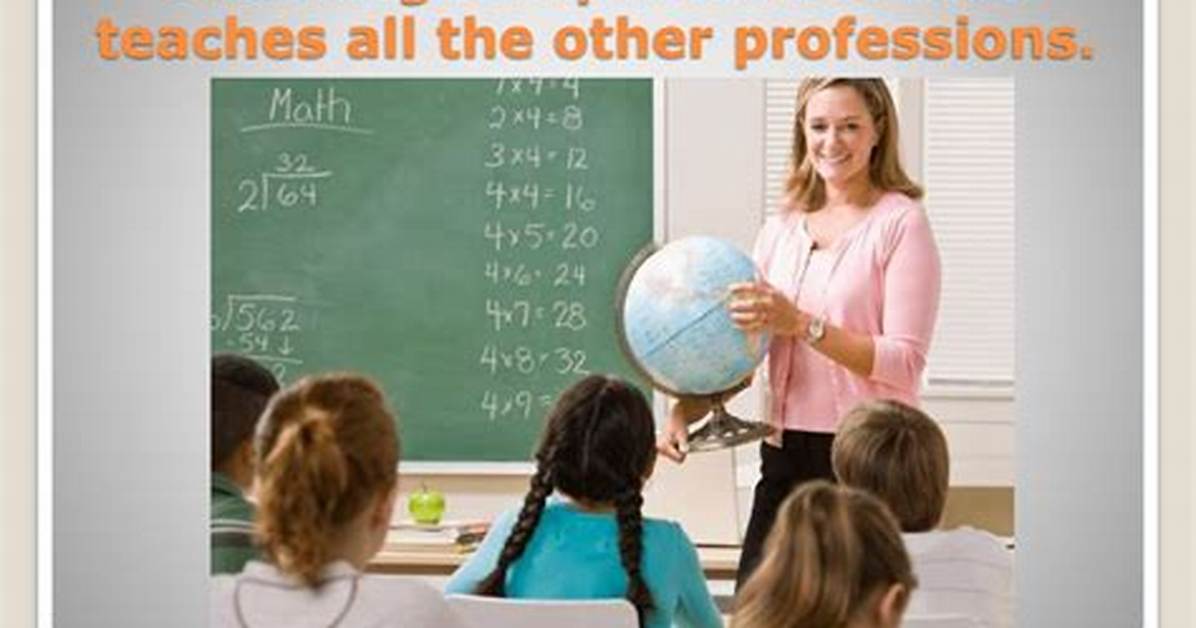 Is Teaching a Good Profession?