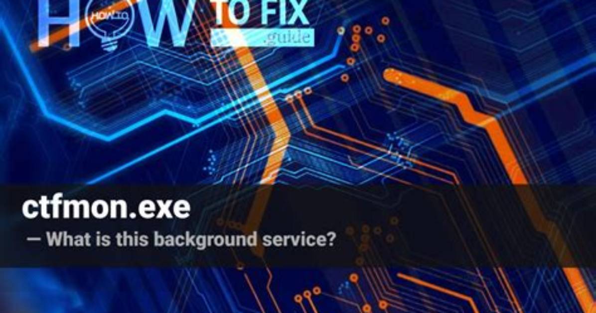 Is the Ctfmon Exe Process Important? Figuring It Out.