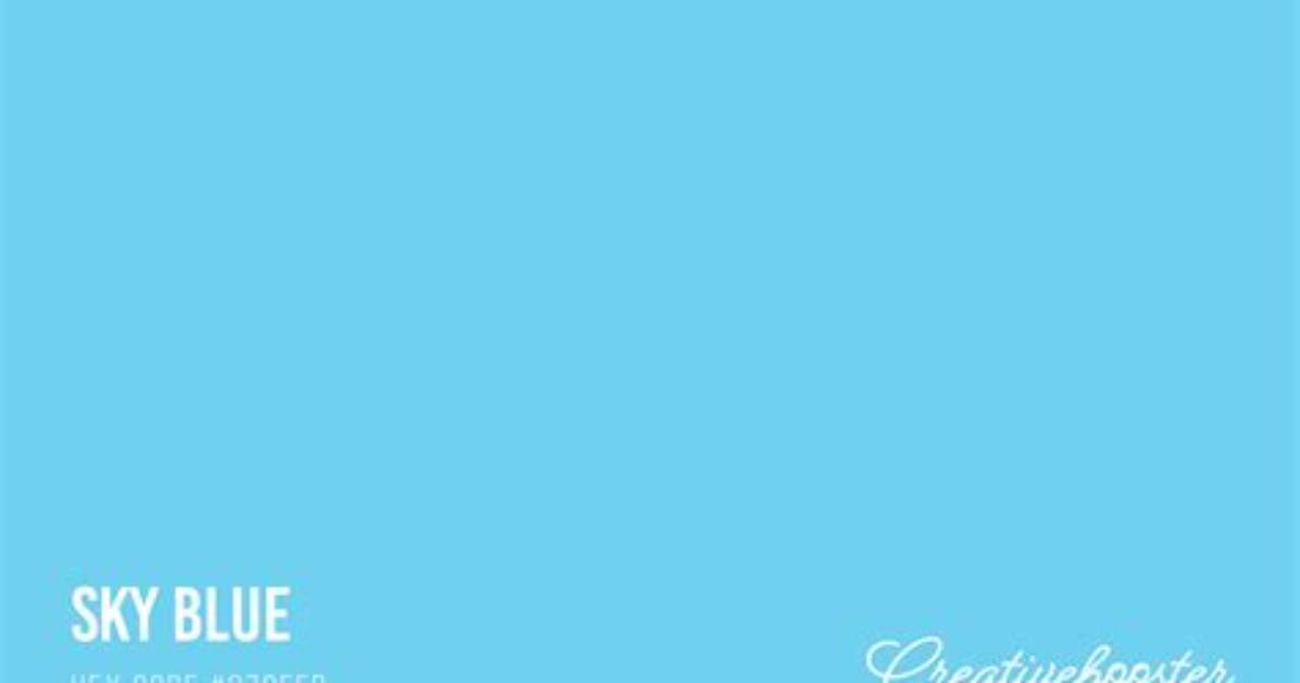Is the Sky Blue?