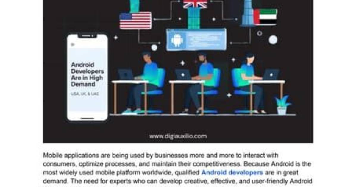 Is There a Demand for Android Developers?