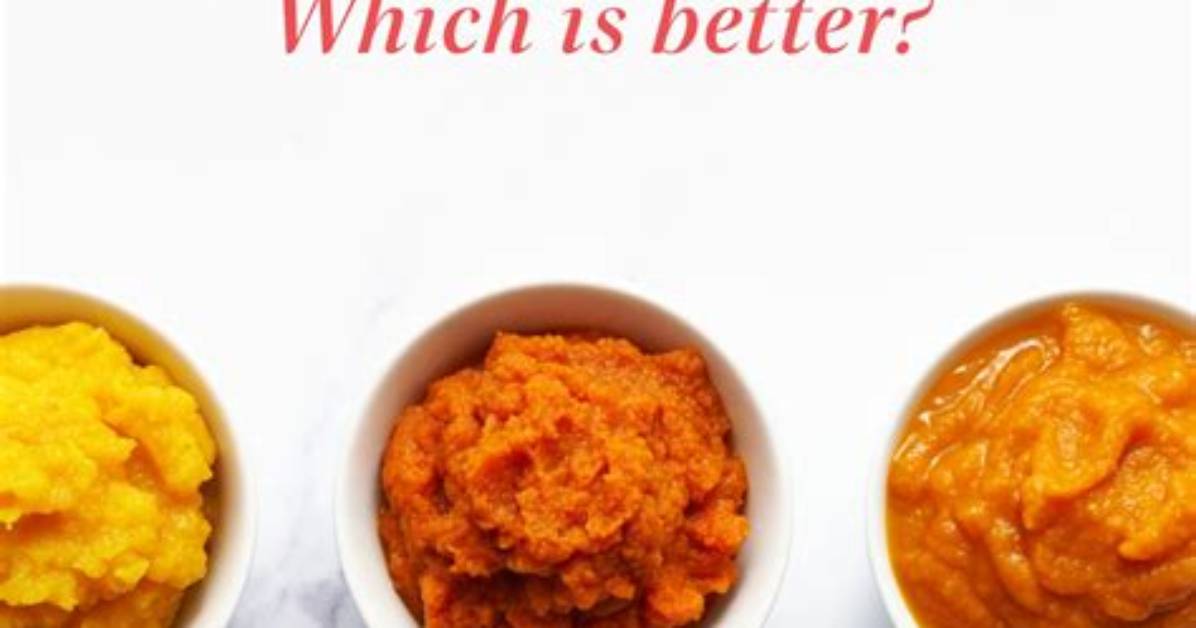 Is There a Difference Between Pumpkin Puree and Canned Pumpkin