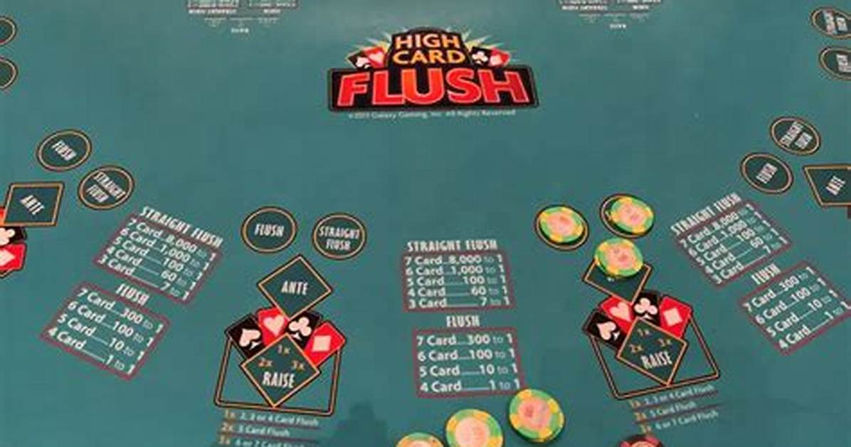 Is There a High Card Flush