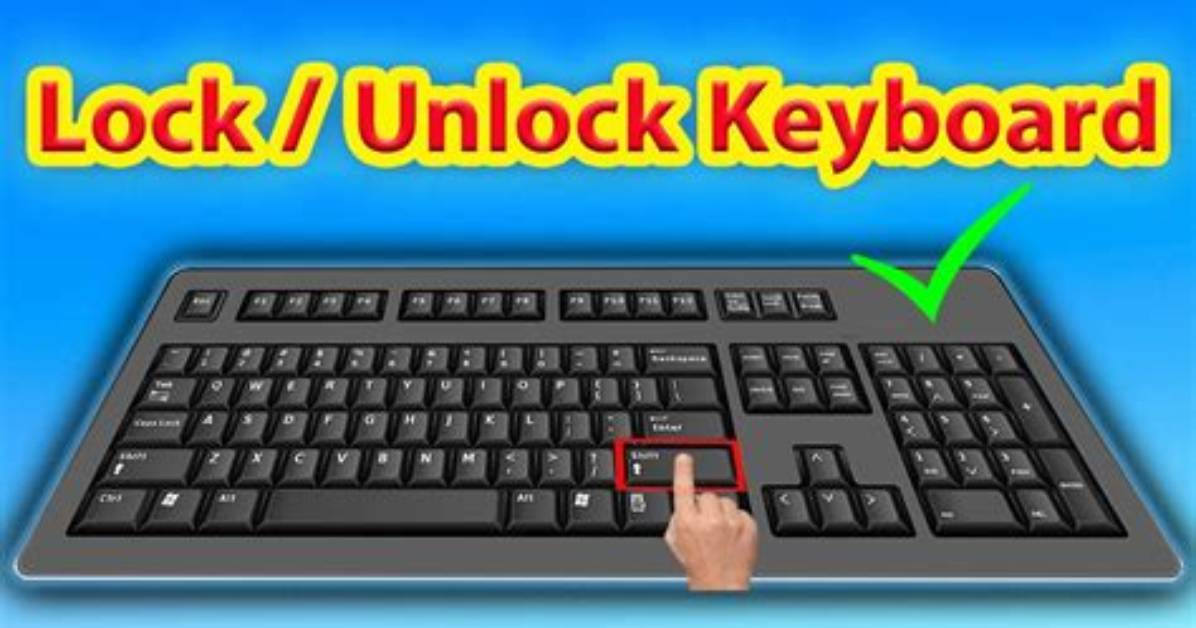 Is There a Keyboard Unlock Button?