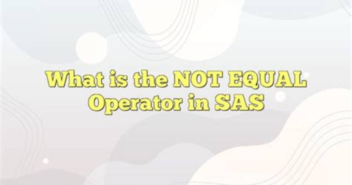 Is There a "Not Equal" Operator in Python?
