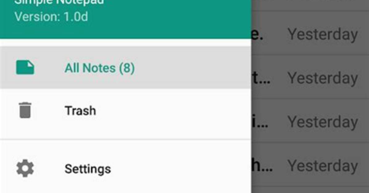 Is There a Notepad on My Android?