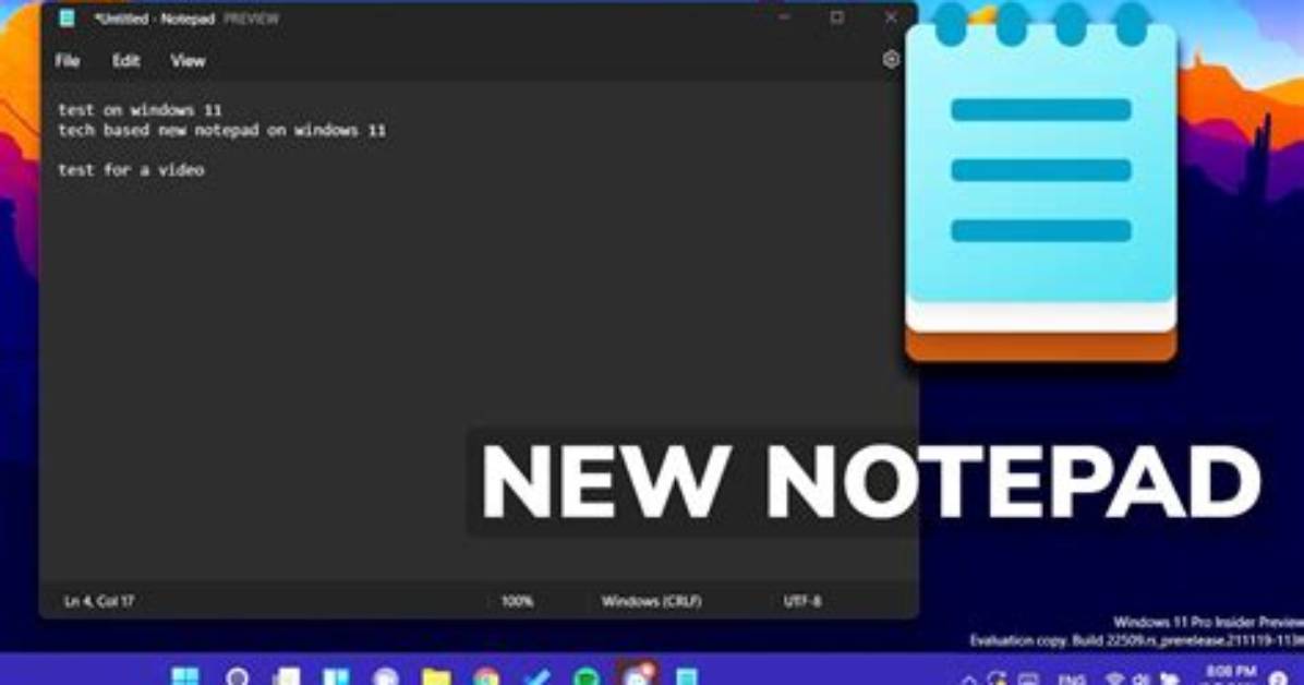 Is There a Notepad on Windows 10?