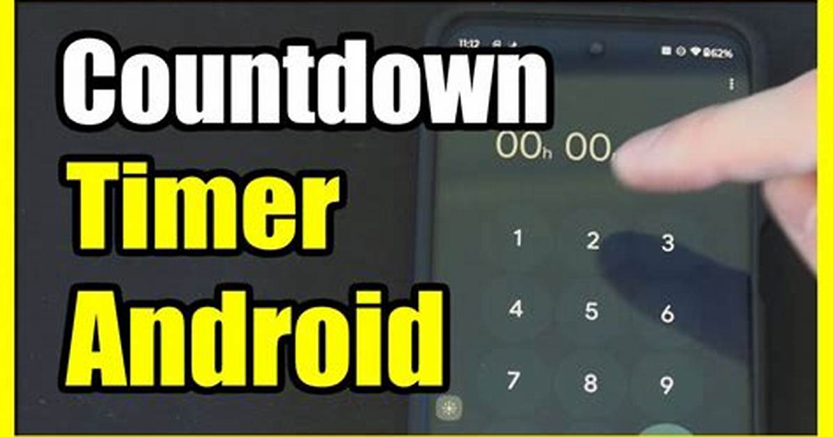Is There a Timer on My Android Phone?