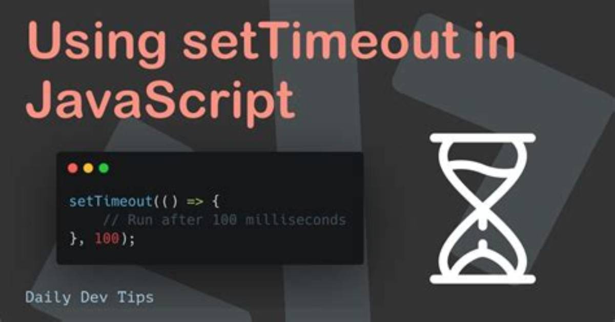 Is There a Way to Use setTimeout in Gnome Shell Extension Code?