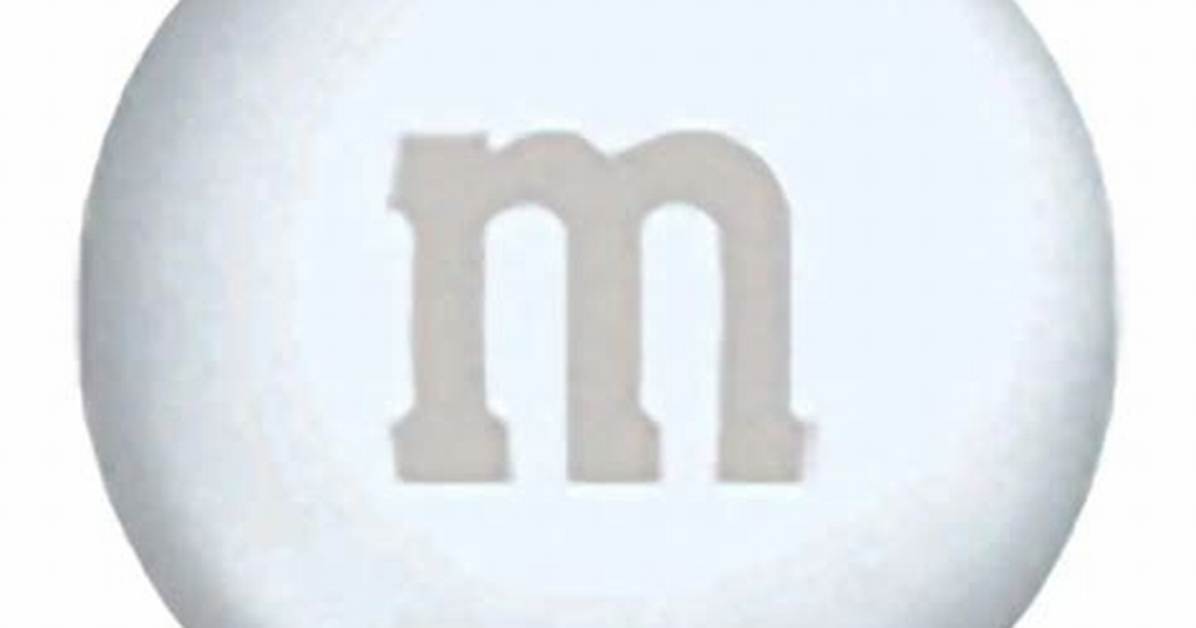 Is There a White M&M Candy