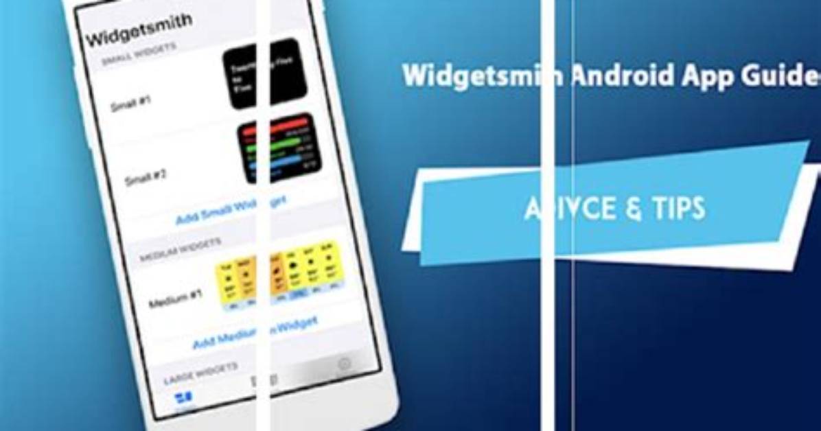 Is There a Widgetsmith for Android?