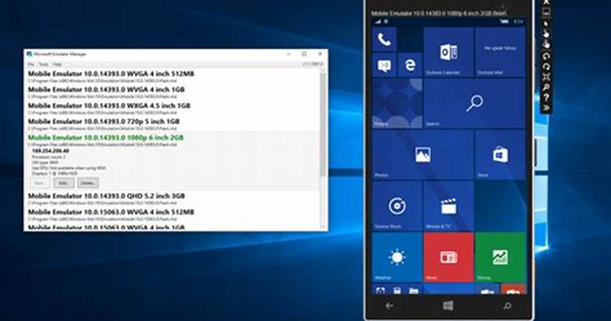 Is There a Windows 10 Emulator for Android?