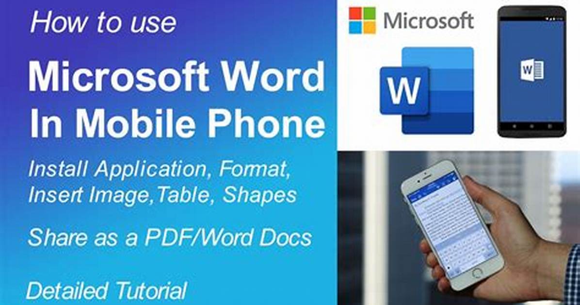 Is There a Word App for Android?