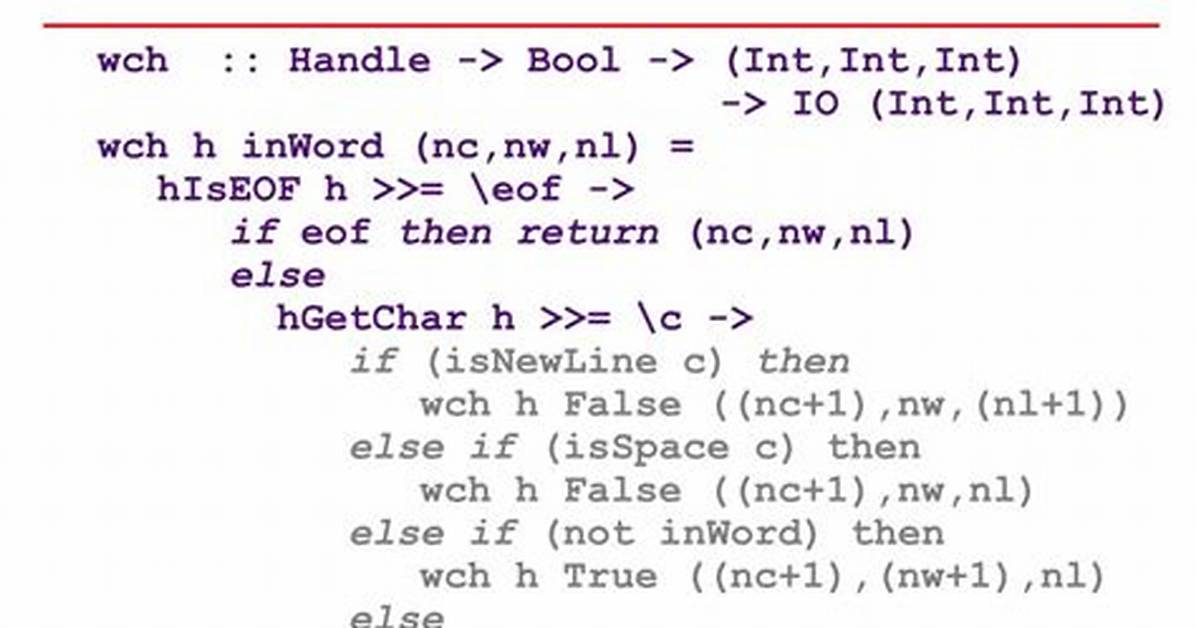 Is There a Word Monadic?