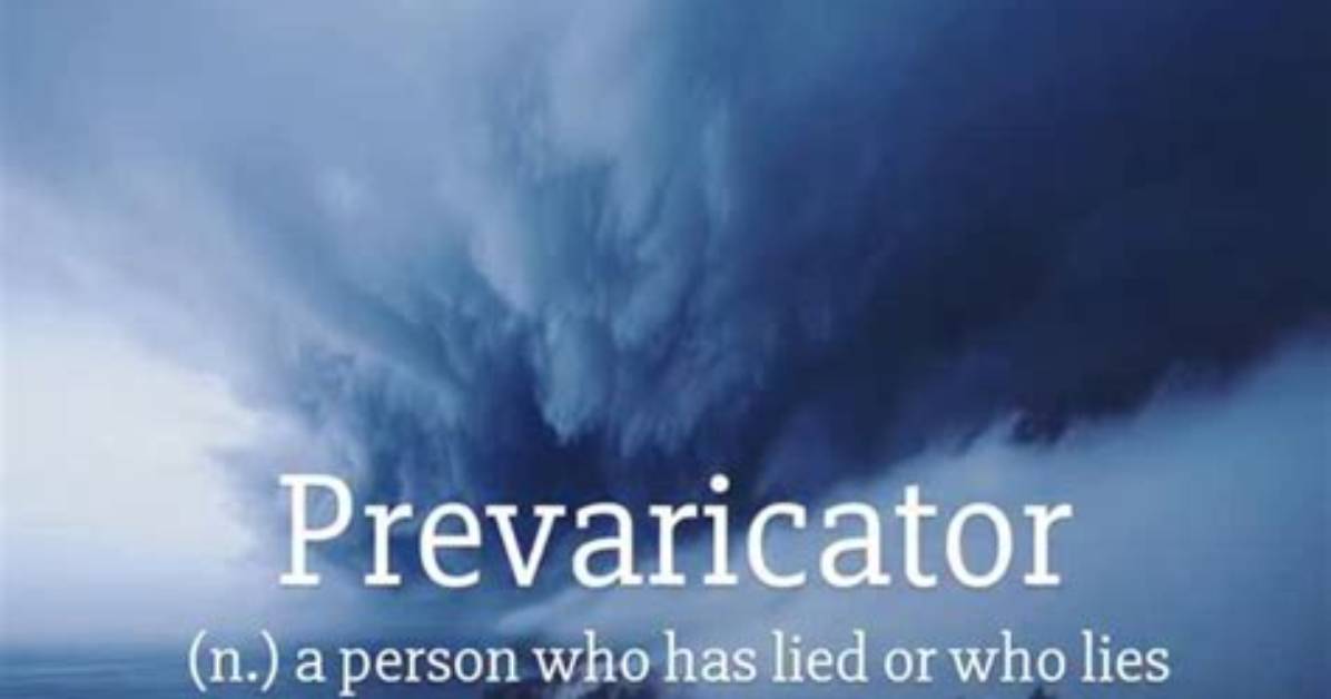 Is There a Word Prevaricator?