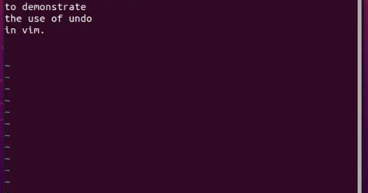 Is There an Undo Command in Linux?