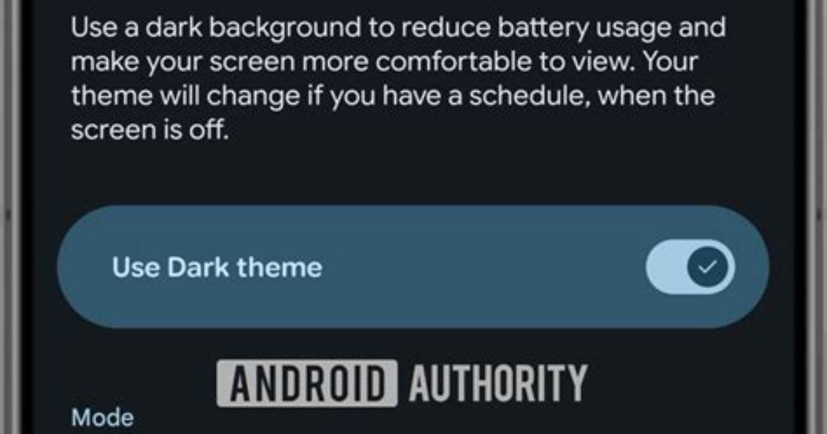 Is There Dark Mode in Android 9?