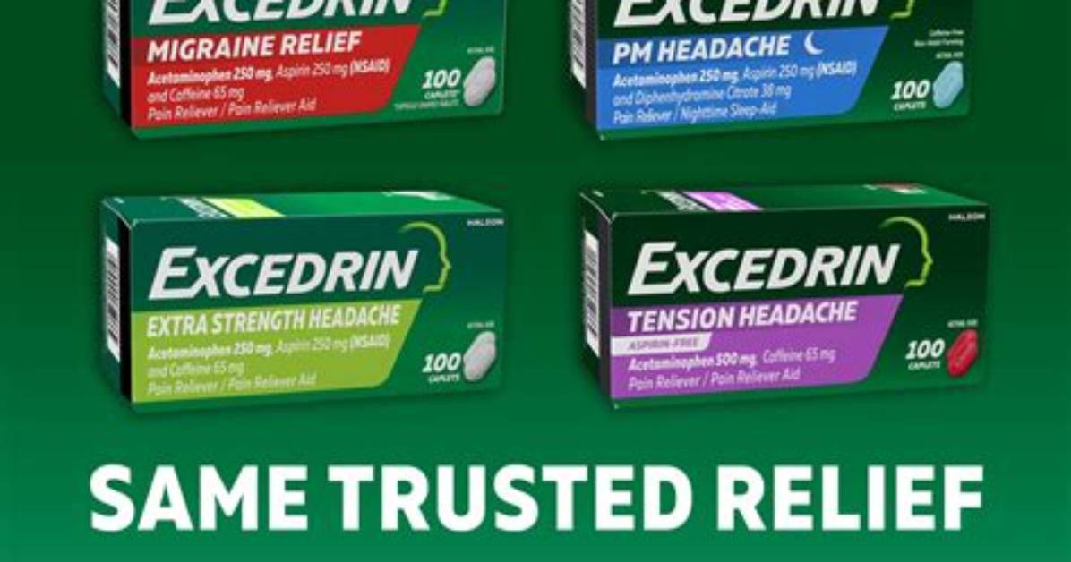 Is There Excedrin Without Caffeine?
