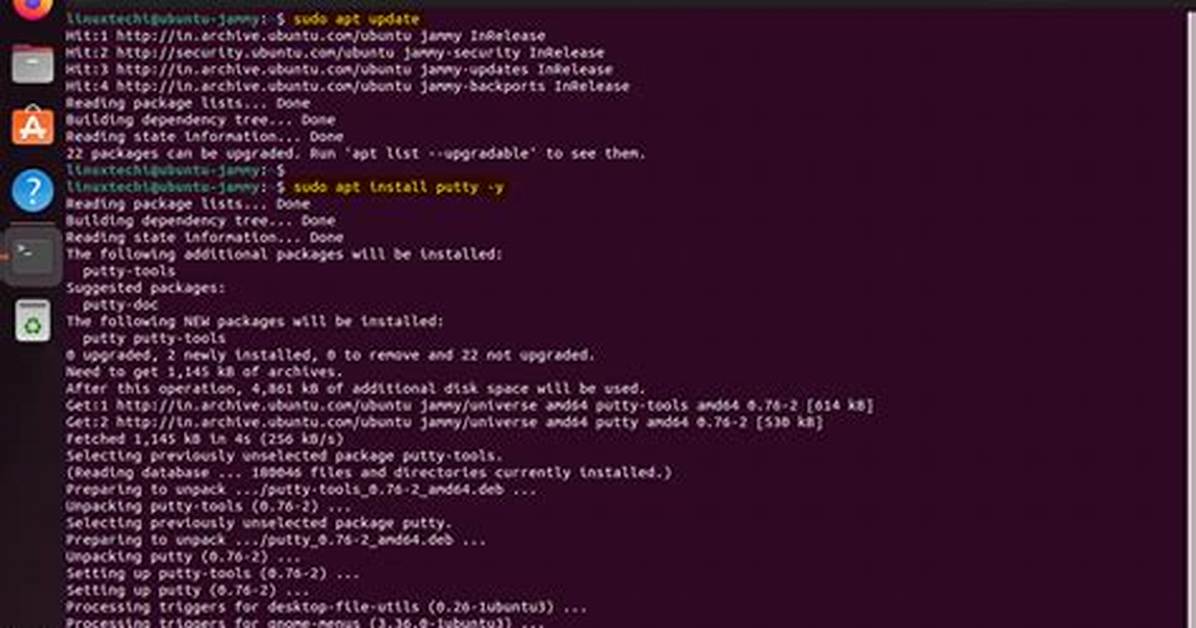 Is There Putty for Linux?