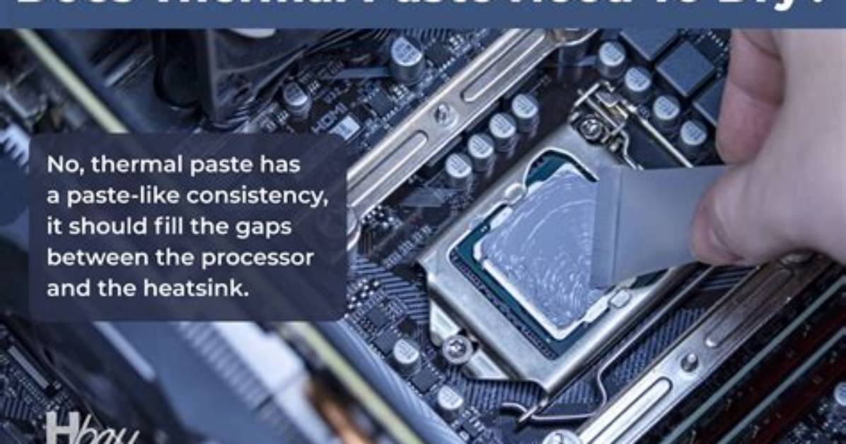 Is Thermal Paste Necessary for a Short Post Test?