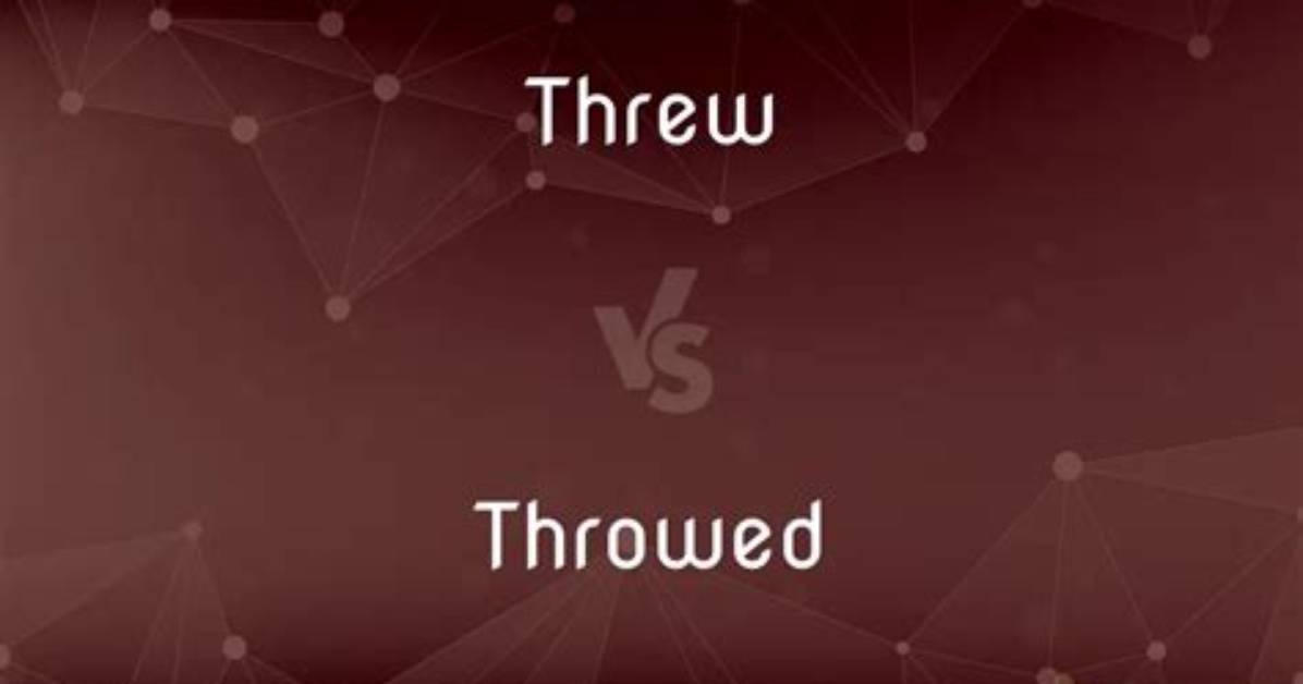 Is Throwed Correct? | Contextresponse. Com