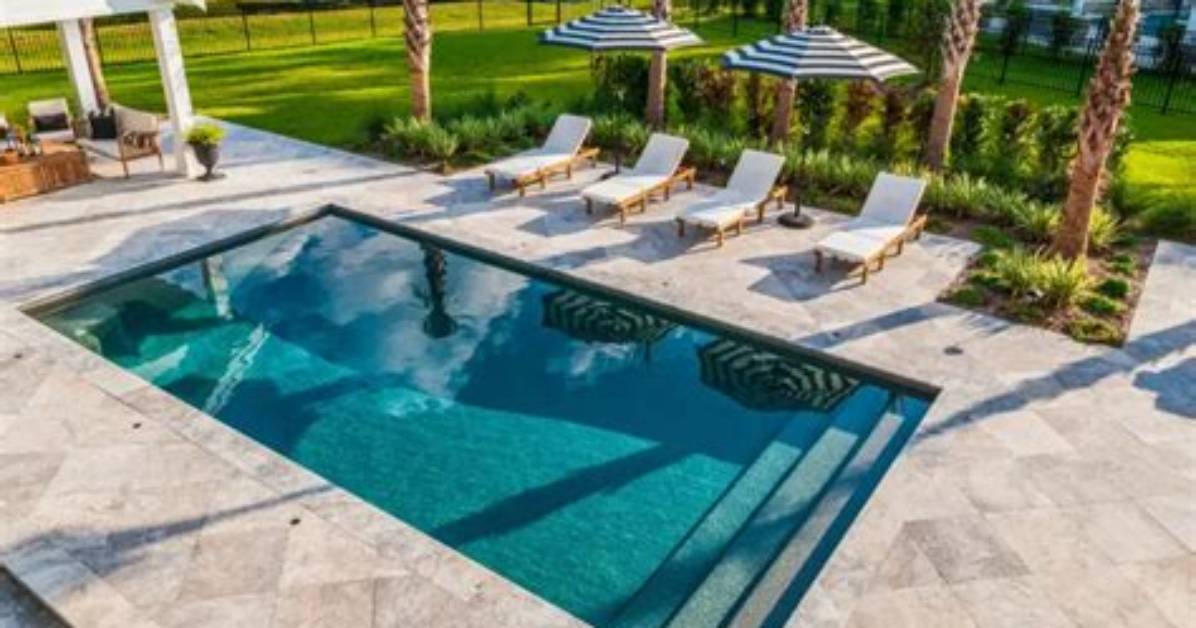 Is Travertine Pool Deck Slippery?