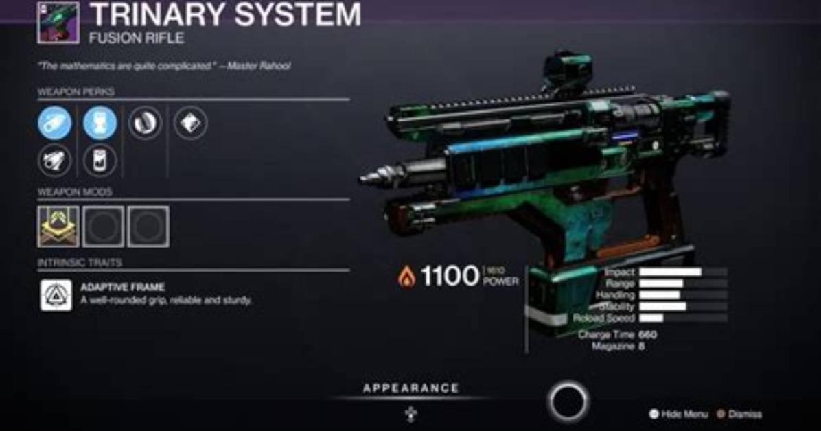 Is Trinary System Good Destiny 2?