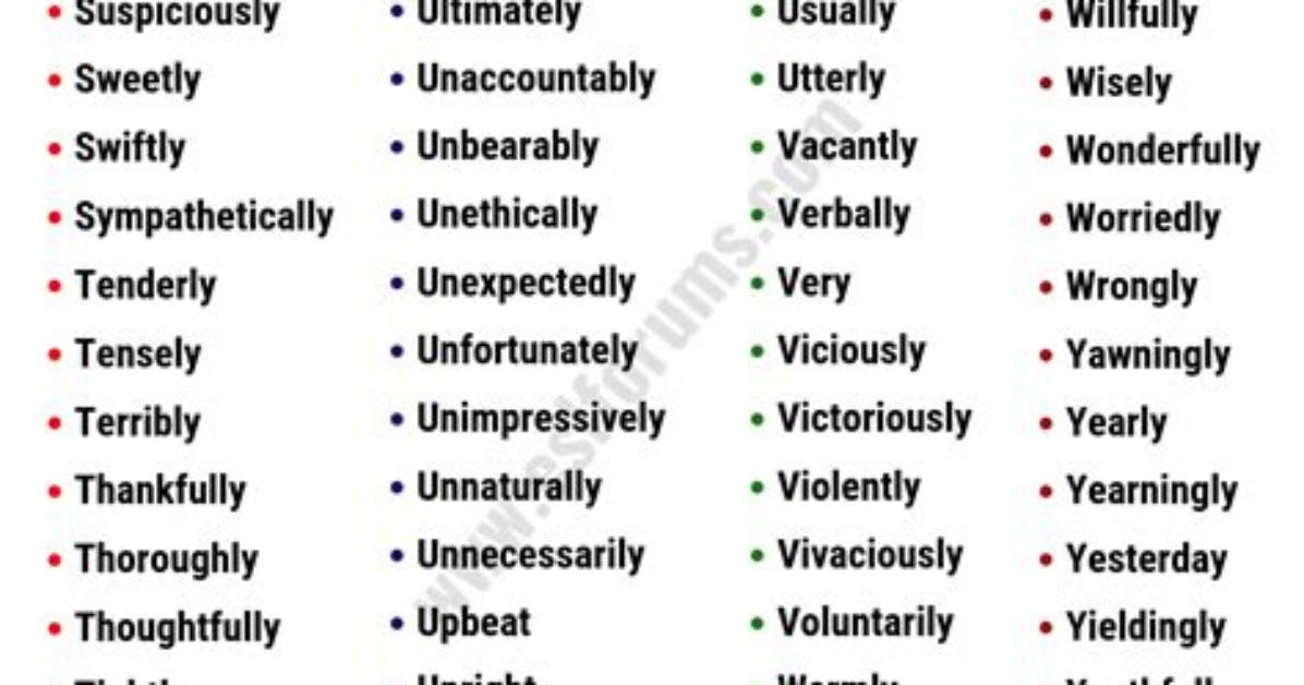 Is Truthfully an Adverb?