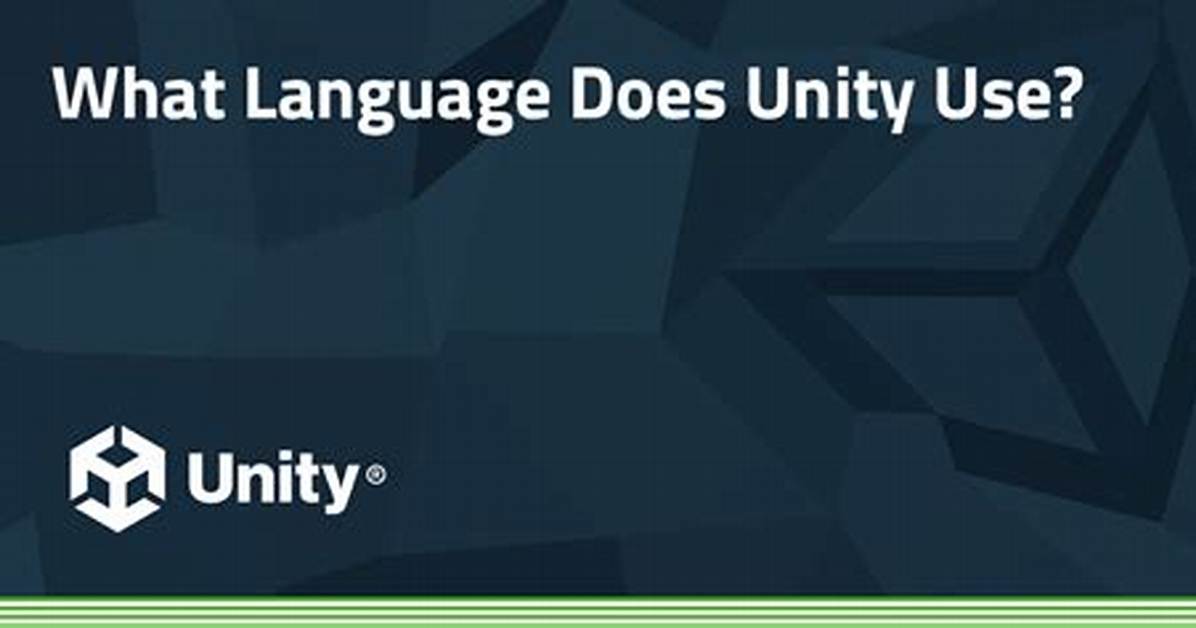 Is Unity a Language?