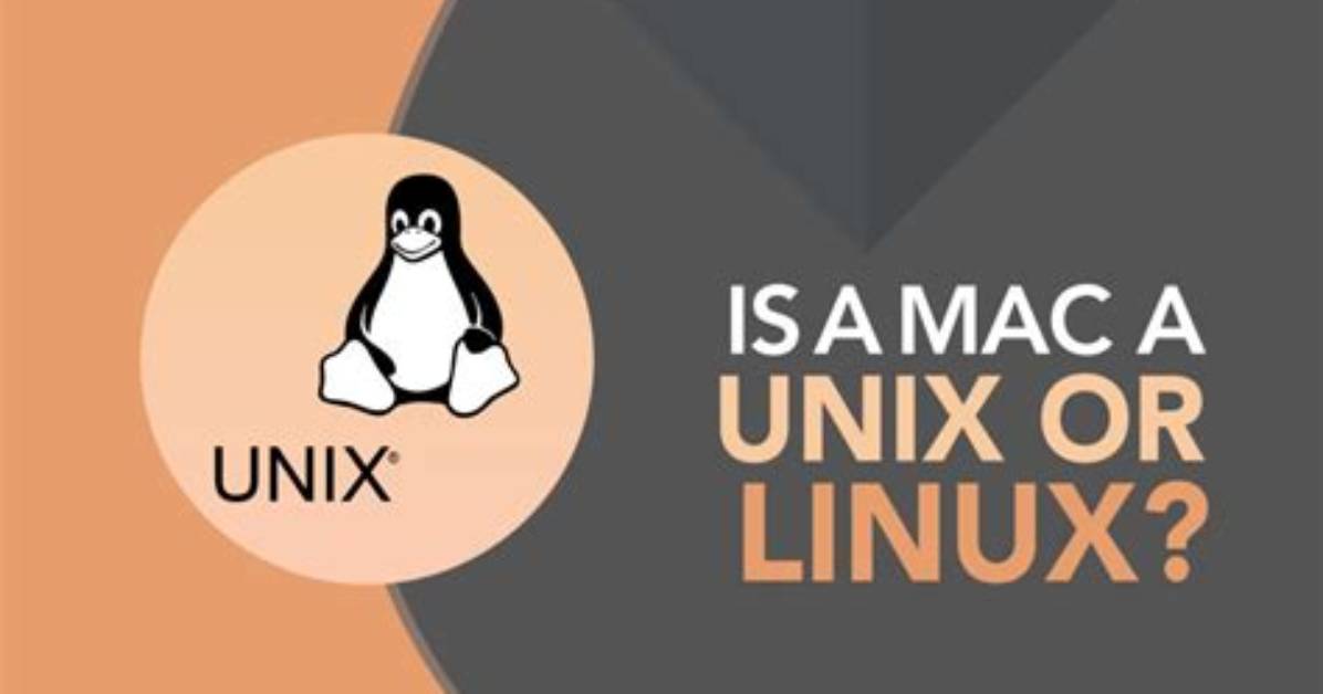 Is Unix the Same as Mac?
