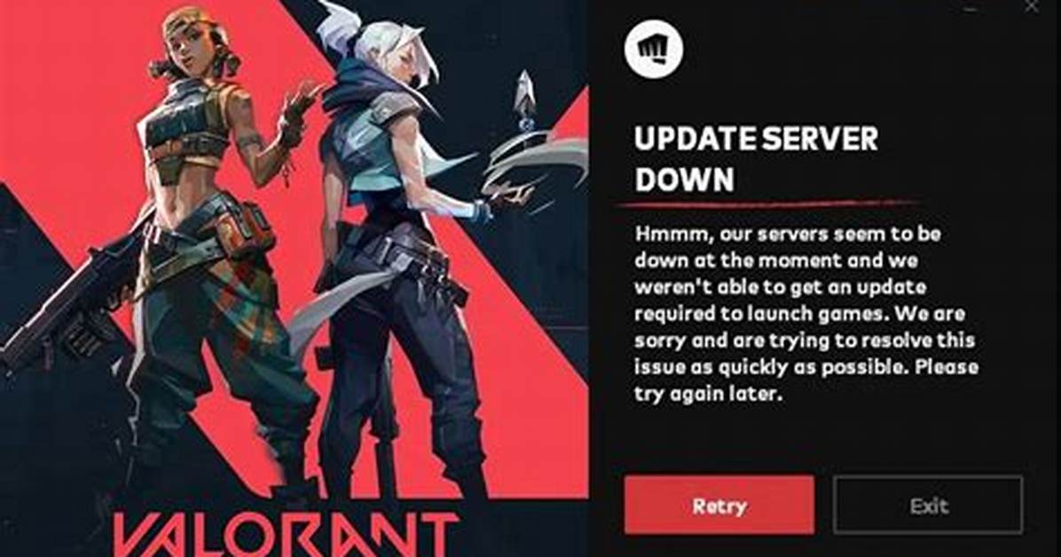 Is Valorant Down: When Will Valorant Servers Be Back up?