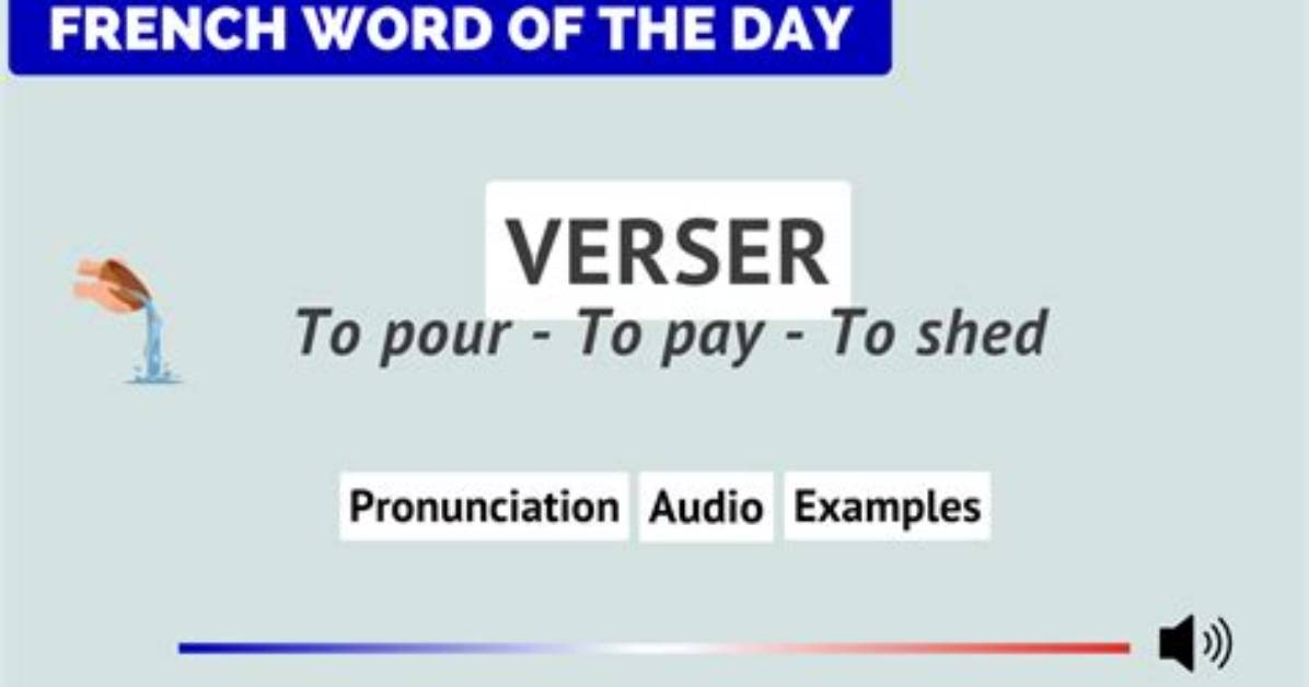Is Verser a Word?