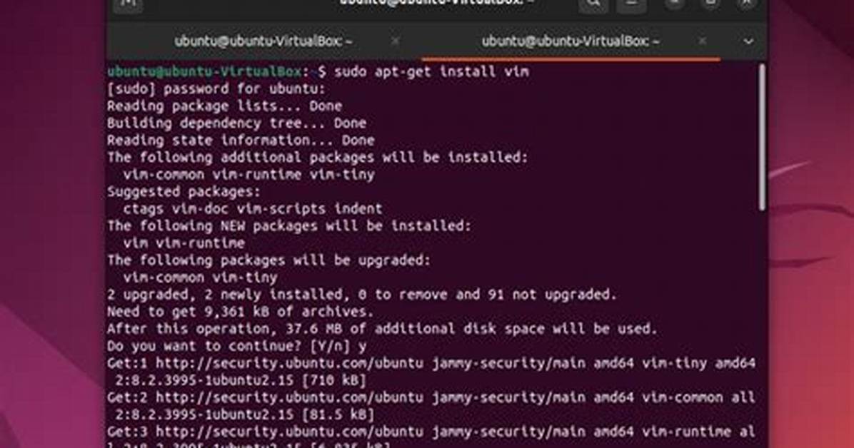 Is Vim Installed by Default on Ubuntu?