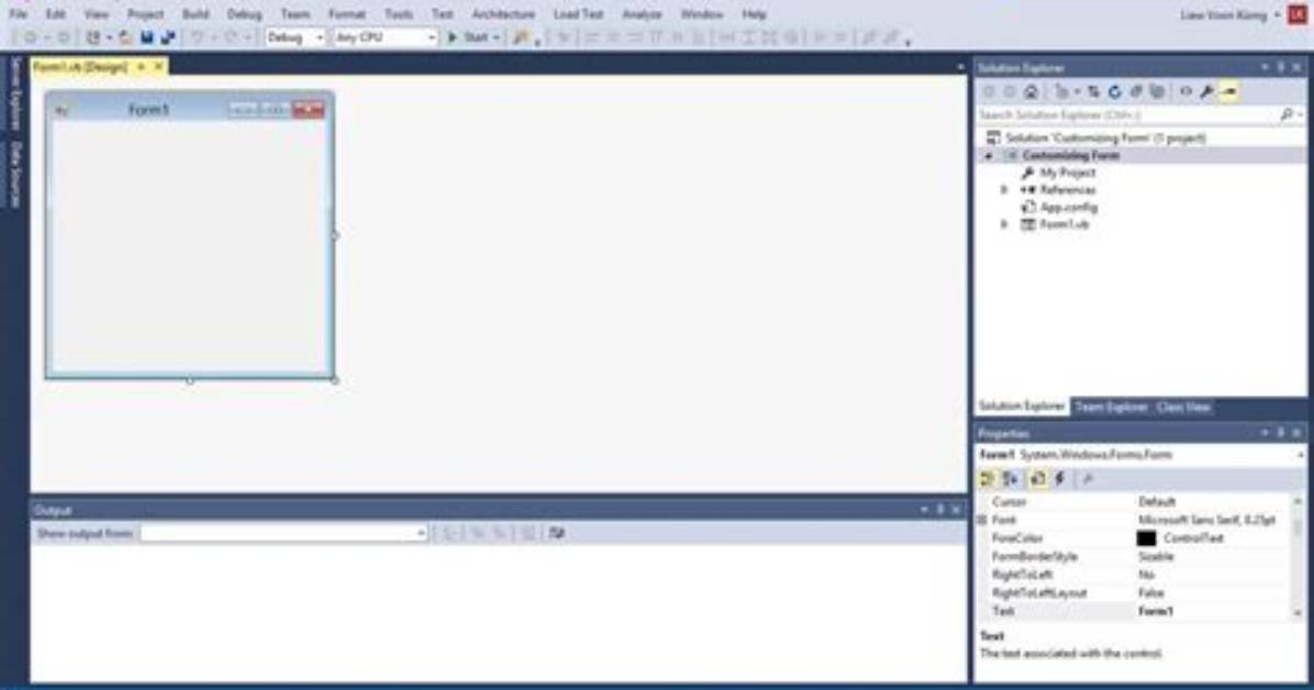 Is Visual Basic a Gui