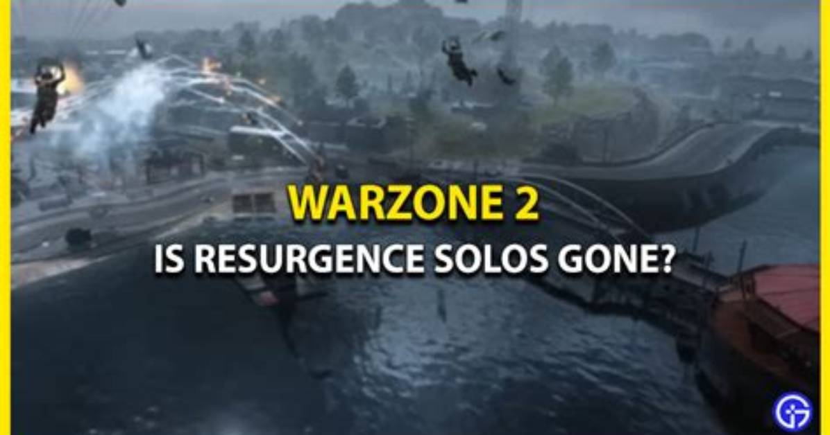 Is Warzone Solos Gone?