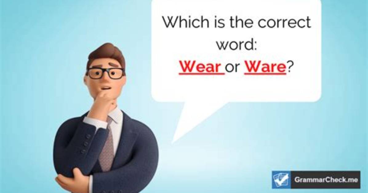 Is Weared a Word?