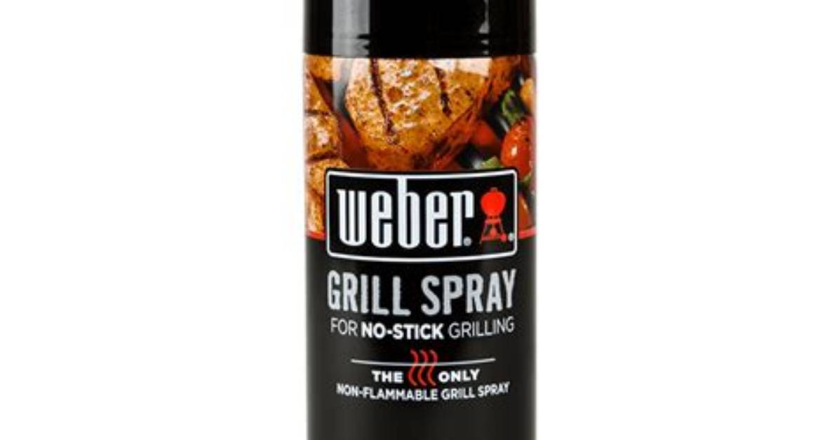 Is Weber Grill Spray Safe
