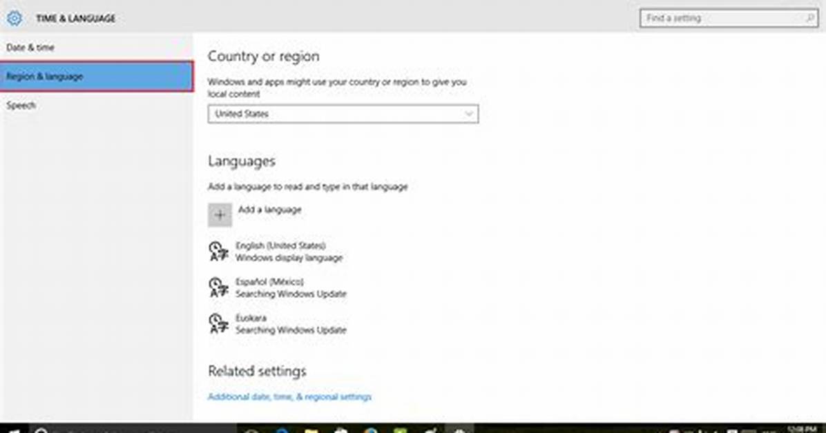 Is Windows 10 Multi Language?