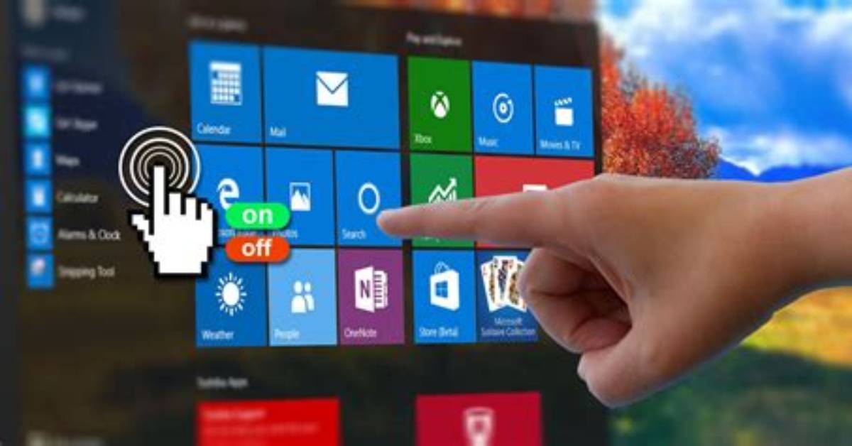 Is Windows 10 Touch Screen?