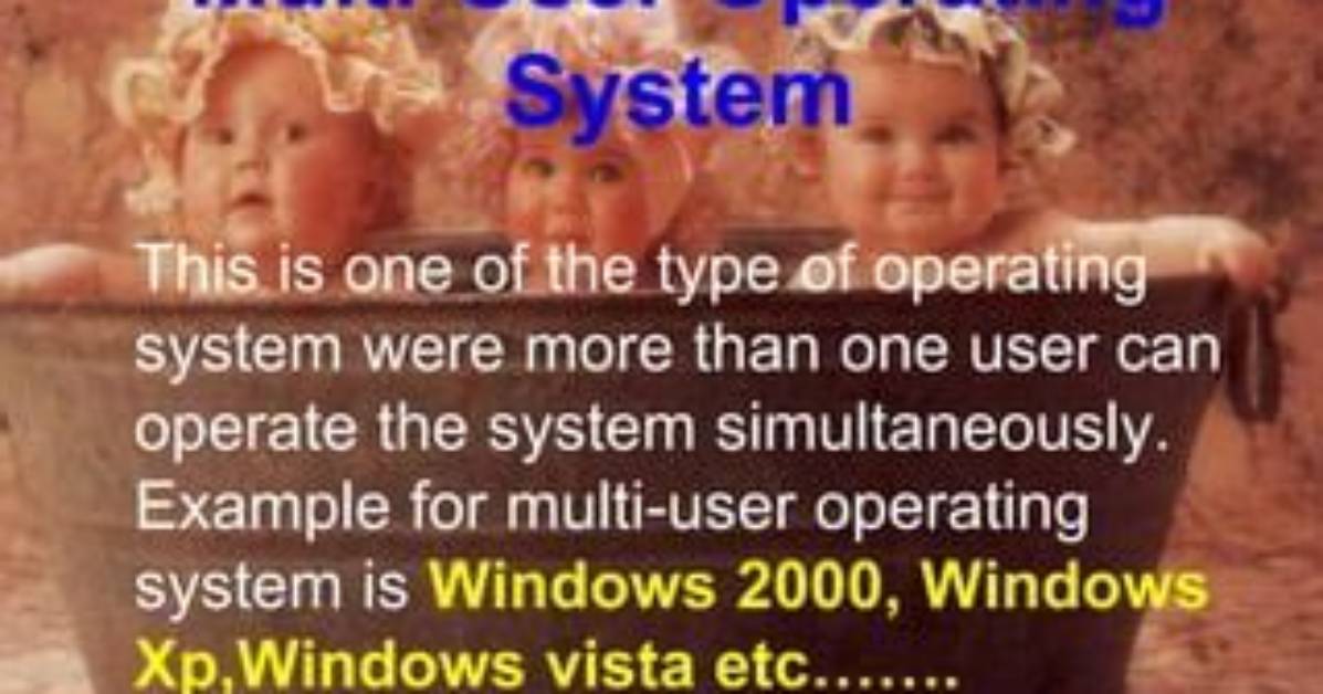Is Windows 7 a Multi User Operating System?