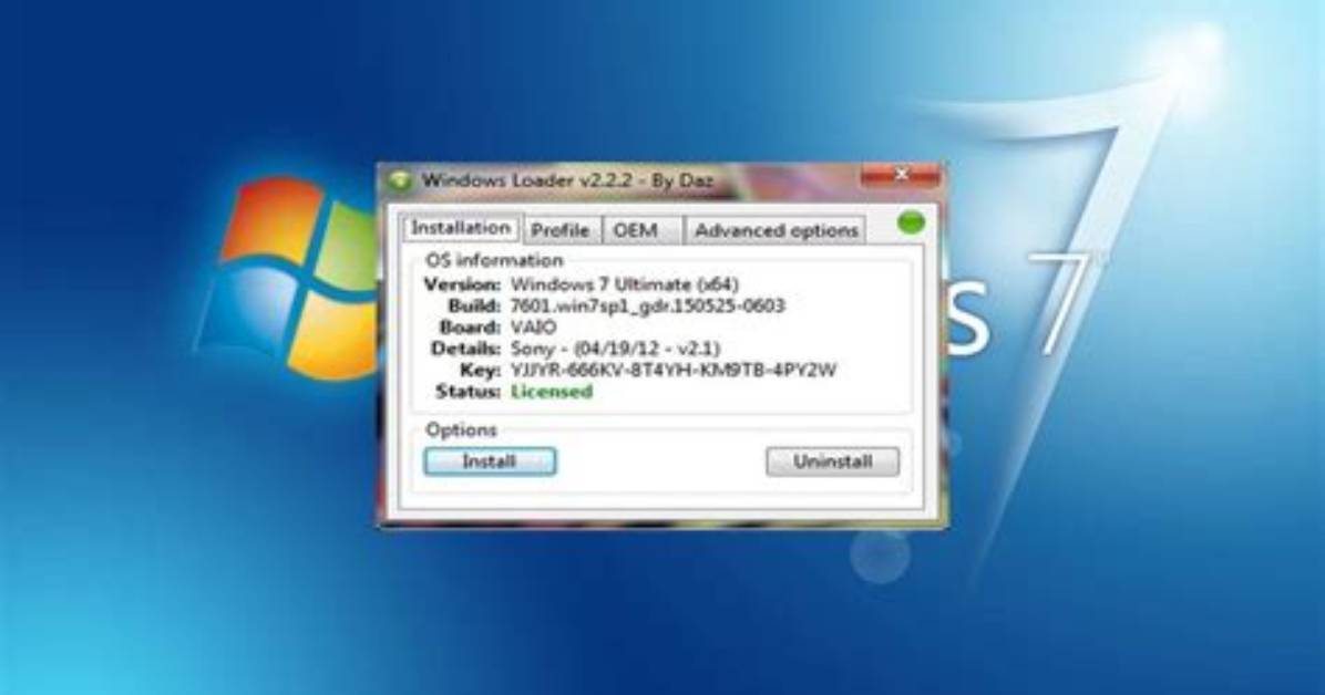 Is Windows 7 Loader a Virus?