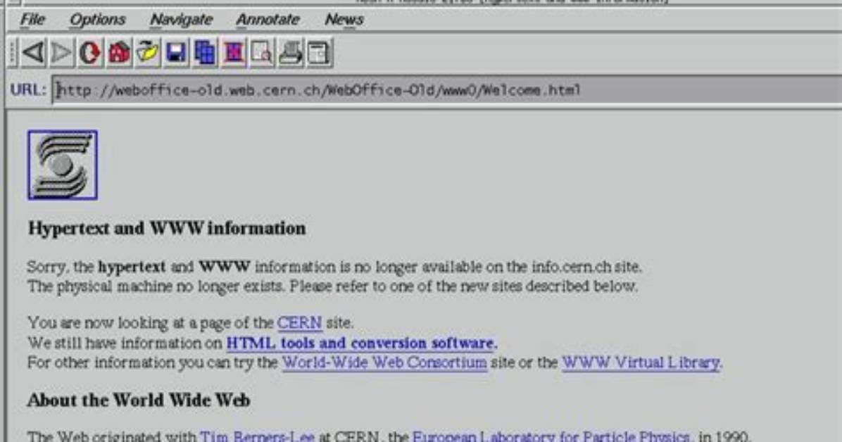 Is World Wide Web a Web Browser?