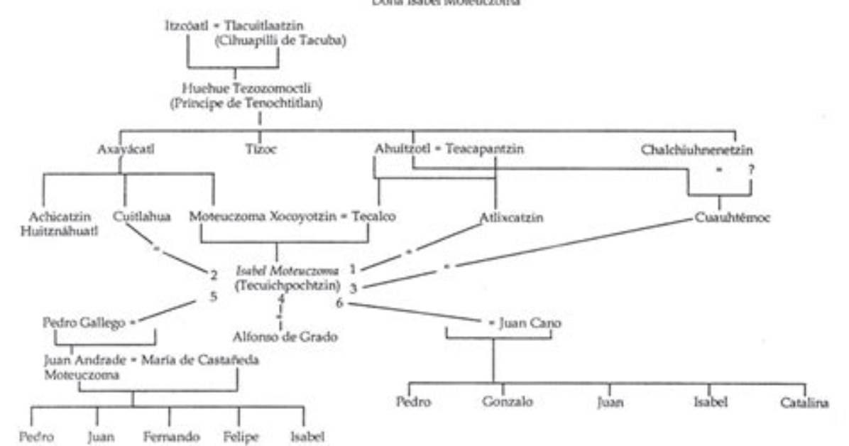 Isabel De Moctezuma: Family Tree by Sathazagthoth