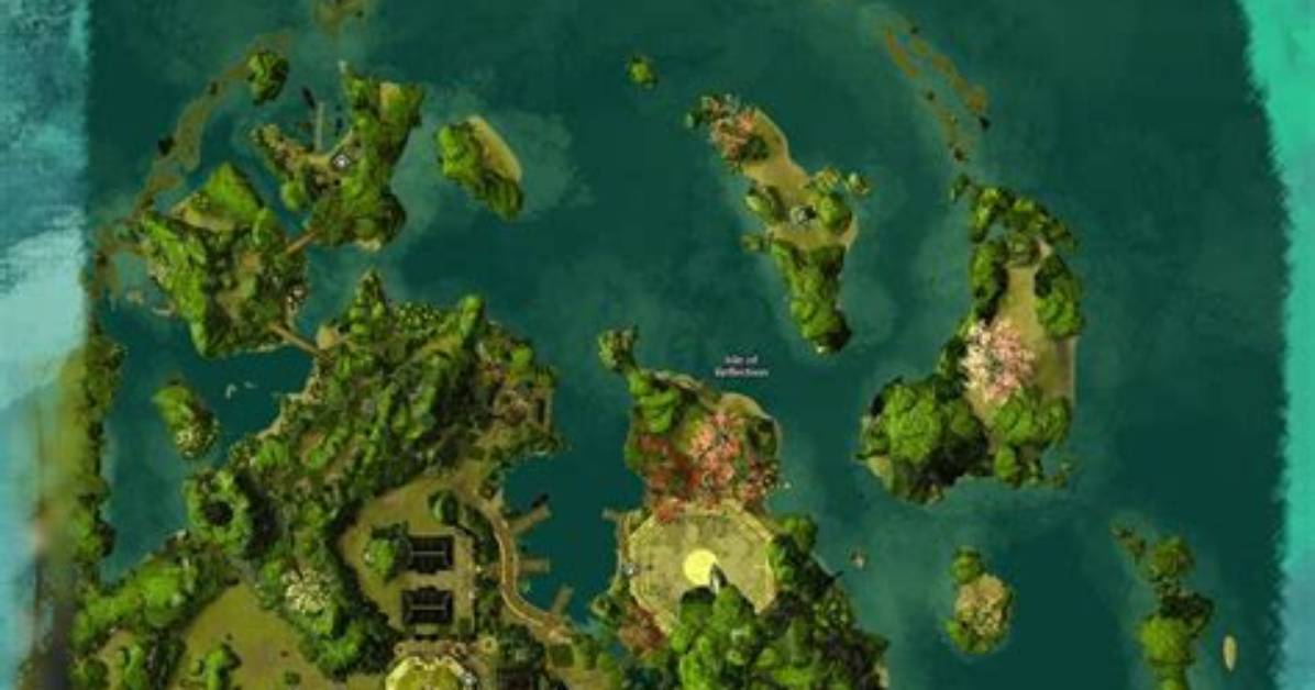 Isle of Reflection (Guild Hall) Map Guild Wars 2