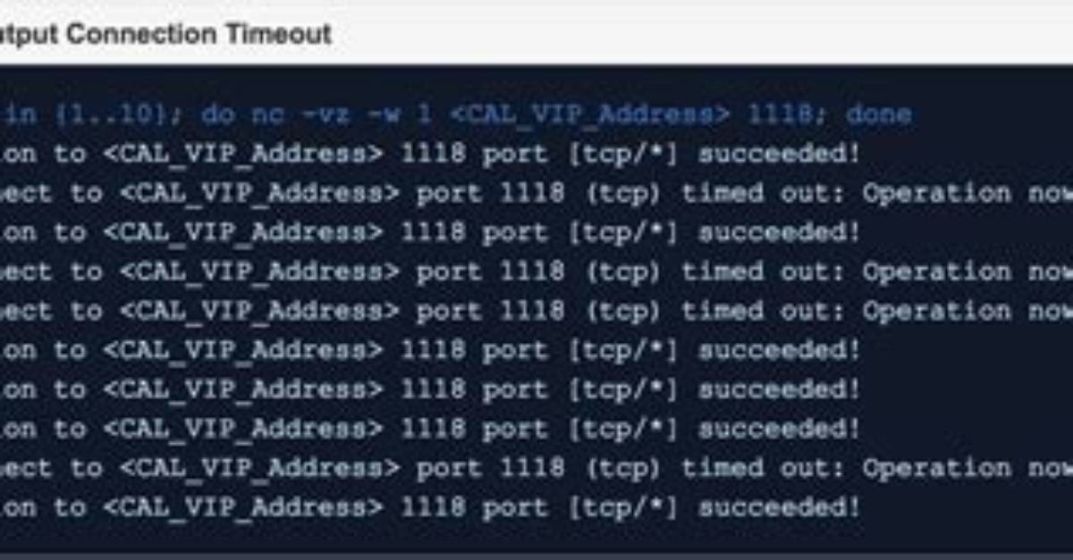 Issue with Netcat Timeout